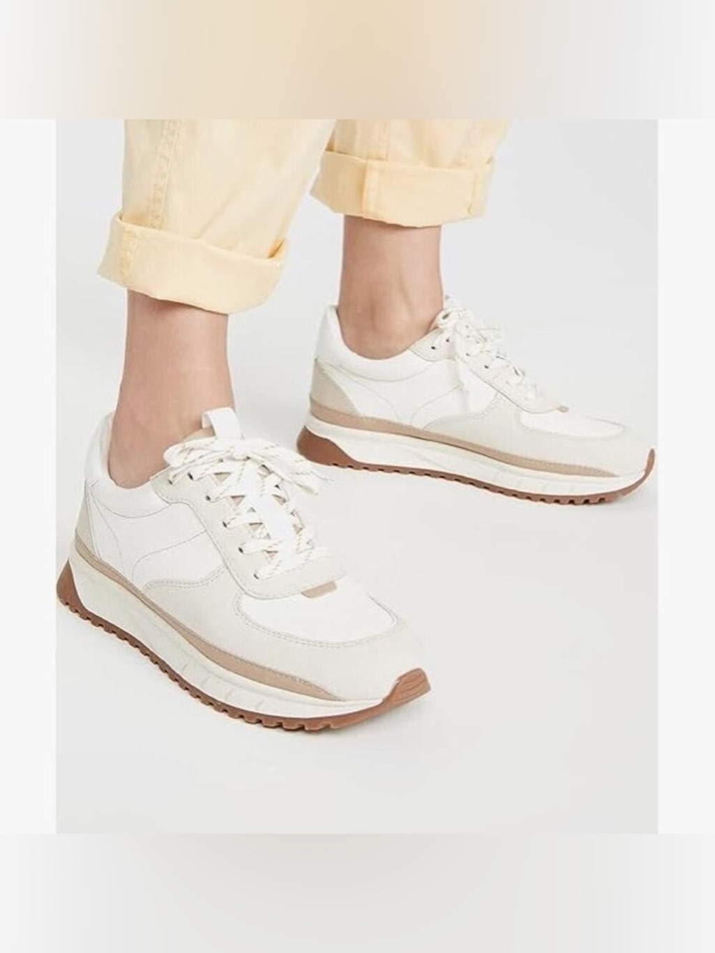 Madewell Kickoff Trainer Sneakers Nubuck And Leather Women’s Sneakers Size Us 9